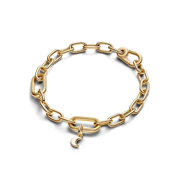 Pandora Σύμβολο Φεγγάρι με ροζ επιχρύσωση 14κ 764614C01
