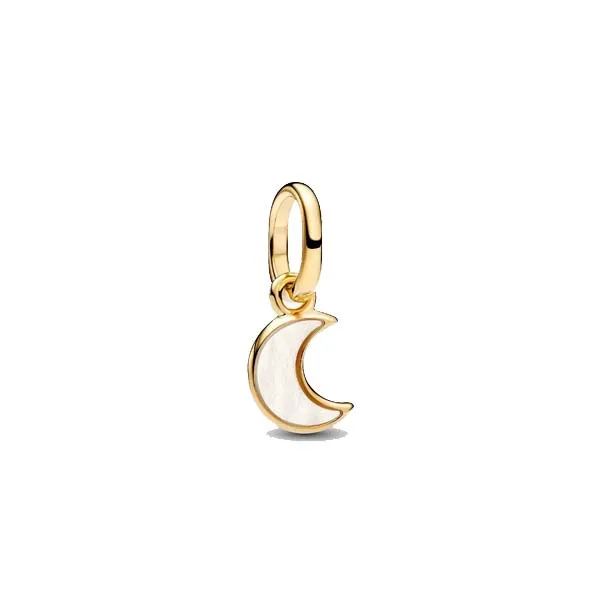 Pandora Σύμβολο Φεγγάρι με ροζ επιχρύσωση 14κ 764614C01