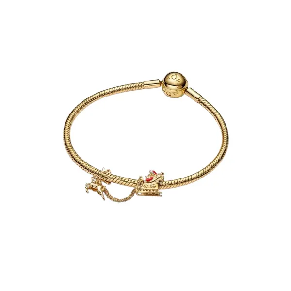 Pandora Διπλό Σύμβολο Έλκηθρο του Άγιου Βασίλη 765056C01