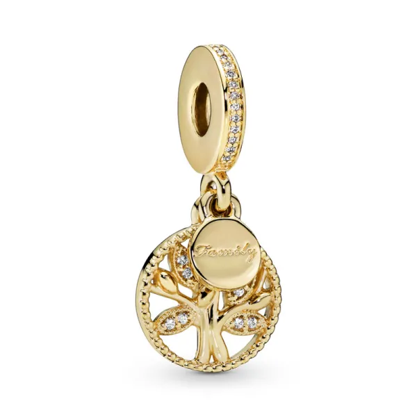 Pandora Κρεμαστό Χρυσό με Οικογενειακό Δέντρο 14Κ 768661C01