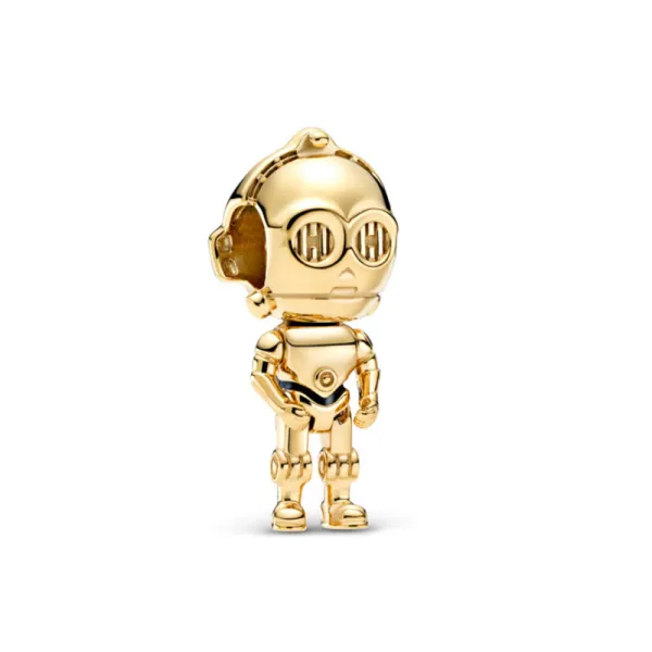 Pandora Γούρι C3PO Χρυσό Πόλεμος των άστρων 769244C01