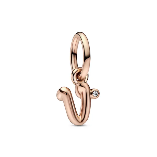 Pandora Κρεμαστό Letter v Script Alphabet 782480C01