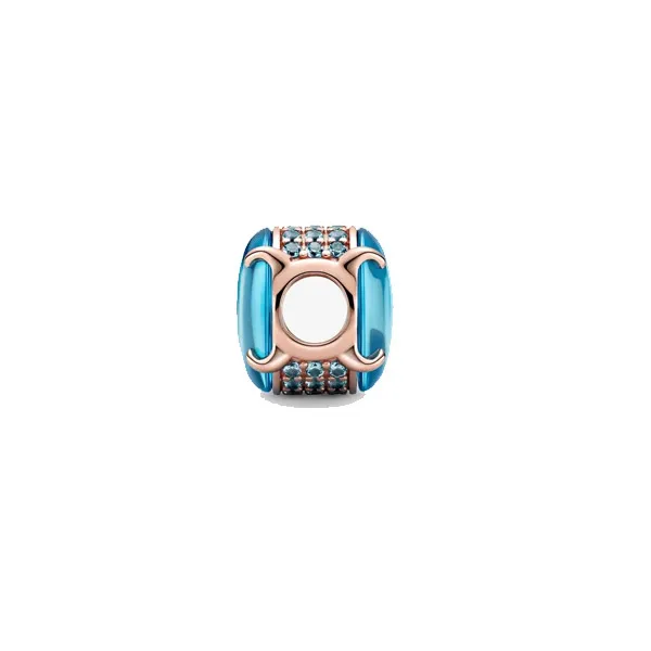 Pandora Σύμβολο Οβάλ Γαλάζιο 789309C01