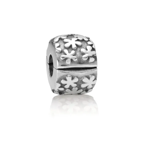 PANDORA Γούρι κλιπ λουλουδιών 790533
