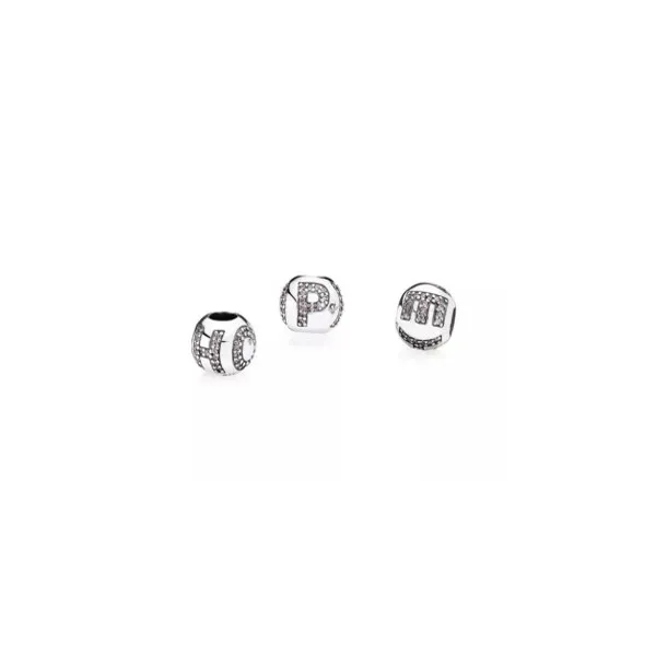 Pandora Γούρι με Ελπίδα, Ροζ Κυβικά Ζιργκόν 791418PCZ