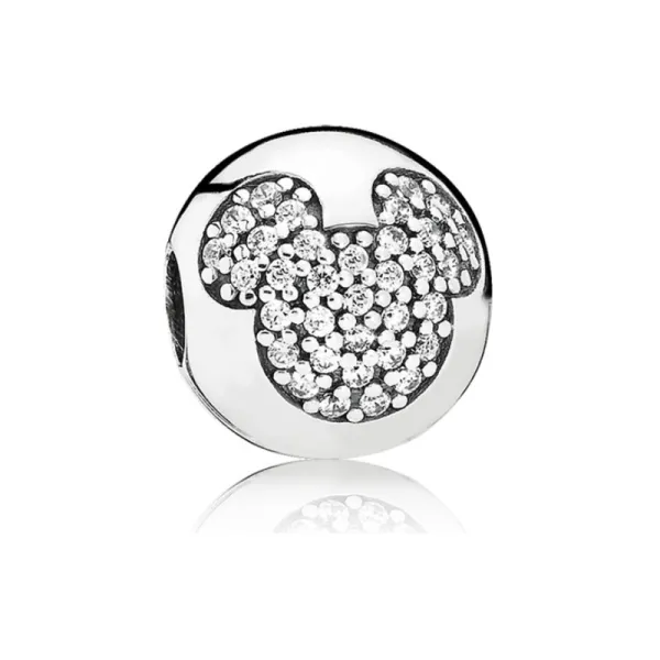 Pandora Disney Κλιπ Ασημένιο με τον Μίκυ 791449CZ