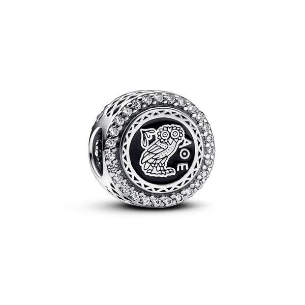 PANDORA Ασημένιο γούρι με διάφανο ζιρκόν 792016CZ_E058