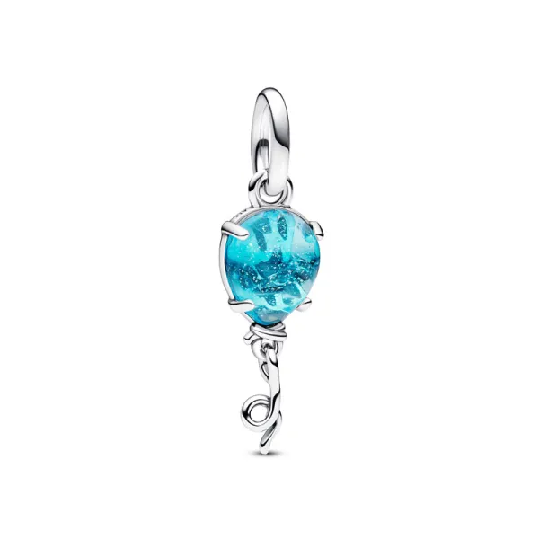 PANDORA Μπαλόνι από γυαλί Murano Γούρι Κρεμαστό 792792C01