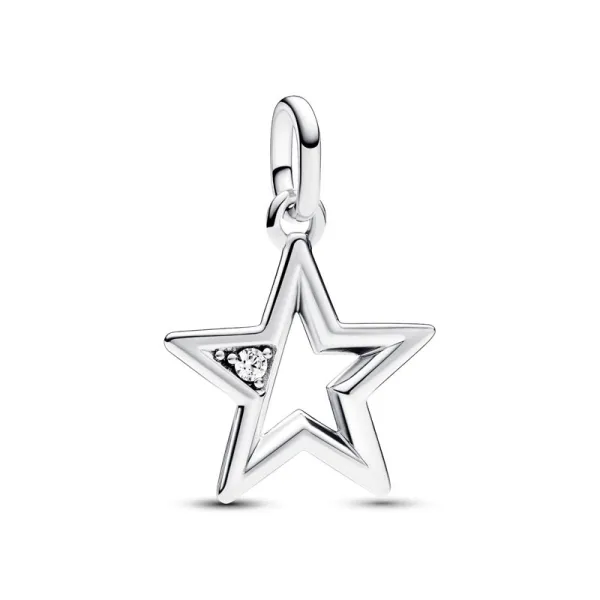 Pandora Σύμβολο ME σε στυλ μενταγιόν με αστραφτερό αστέρι 793032C01