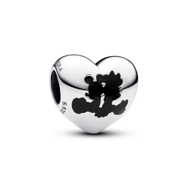 Pandora Μίκυ και Μίνι Μάους Καρδιά Γούρι 793092C01