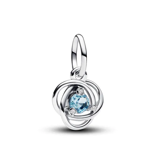 Pandora Γούρι Κρεμαστό με μπλε πέτρα 793125C03