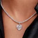 Pandora Κρεμαστό σύμβολο LOVE σε σχήμα καρδιάς με δυνατότητα εγχάραξης 793604c01
