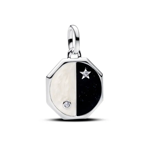 Pandora Κρεμαστό σύμβολο Γιν και Γιανγκ 793688C01