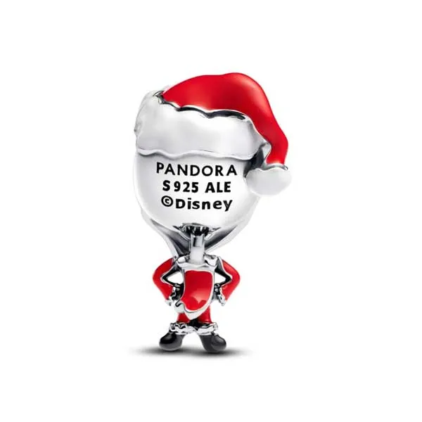 Pandora Disney Σύμβολο Τζακ ο Σκελετός Ασημί με Κόκκινο 793979c01