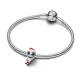 Pandora Disney Σύμβολο Τζακ ο Σκελετός Ασημί με Κόκκινο 793979c01