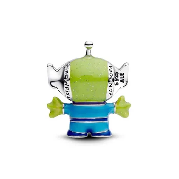 Pandora Disney Σύμβολο Pixar Μικρός Πράσινος Άντρας Ασήμι 794024C01