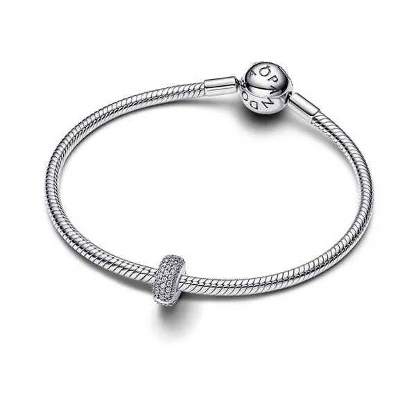 Pandora Σύμβολο με κλιπ Παβέ με Ζιργκόν 794032C01