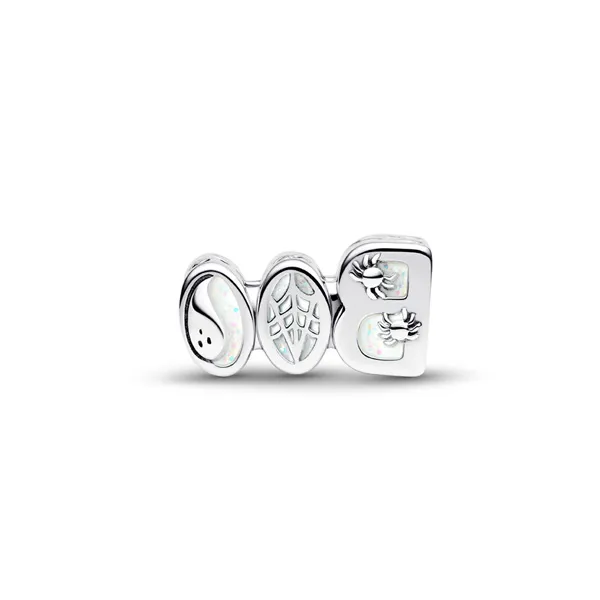 Pandora Σύμβολο BOO ασ. 925 με κυβική ζιρκόνια & σμάλτο που φωσφορίζει στο σκοτάδι 794060C01