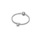 Pandora Σύμβολο Καρδιά Ασημί με Πράσινη Πέτρα 794161C08