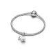 Pandora Σύμβολο Λουλούδι λευκό ασημί 794239c01