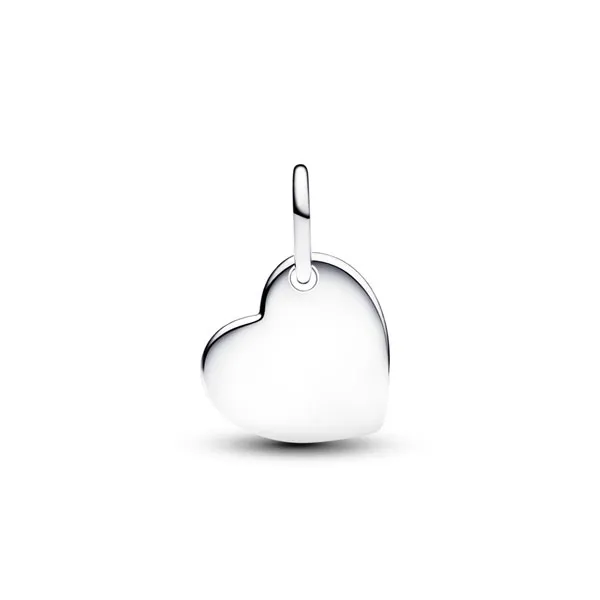 Pandora Σύμβολο Καρδιά Ασημί με Ροζ Πέτρα 794295c10
