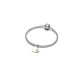 Pandora Σύμβολο Καρδιά Ασημί με Κίτρινη Πέτρα 794295c11