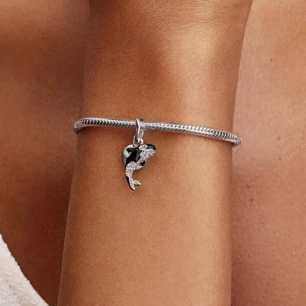 Pandora Ασημένιο σύμβολο Φάλαινα Όρκα 794683C01