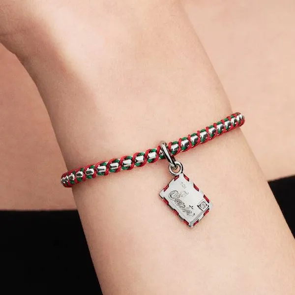 Pandora Κρεμαστό Σύμβολο Γράμμα στον Άγιο Βασίλη 795065C01