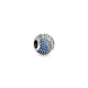 Pandora Γούρι Enchanted Pave με μπλε κρύσταλλο 797032NABMX