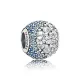 Pandora Γούρι Enchanted Pave με μπλε κρύσταλλο 797032NABMX