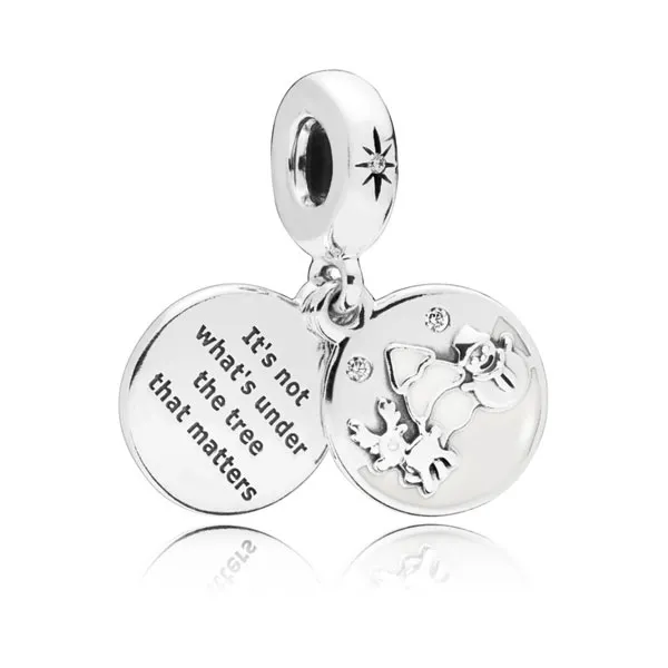 PANDORA Γούρι Ασημί Χριστουγεννιάτικo 797562EN12