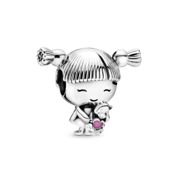 Pandora Κορίτσι με κοτσιδάκια Γούρι 798016EN160