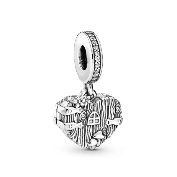 Pandora Καρδιά Γούρι Κρεμαστό 798284CZ