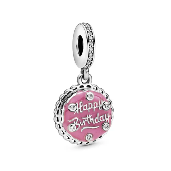 Pandora Γούρι Ροζ τούρτα γενεθλίων 798888C01