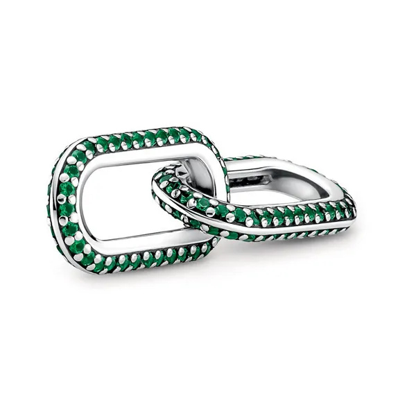 Pandora Me Double Link με Πράσινους Κρυστάλλους 799660c01