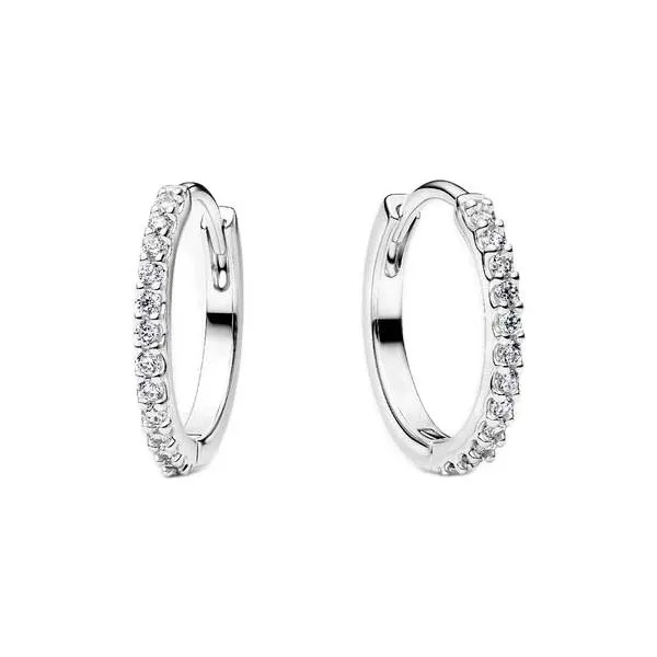 Pandora Ασημένια σκουλαρίκια κρίκοι 294649C01