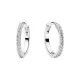 Pandora Ασημένια σκουλαρίκια κρίκοι 294649C01