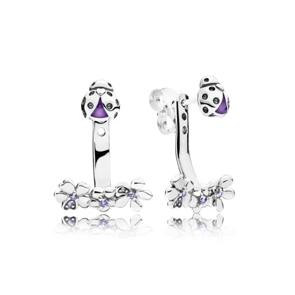 Pandora Πασχαλίτσα Σκουλαρίκια 297123NLC