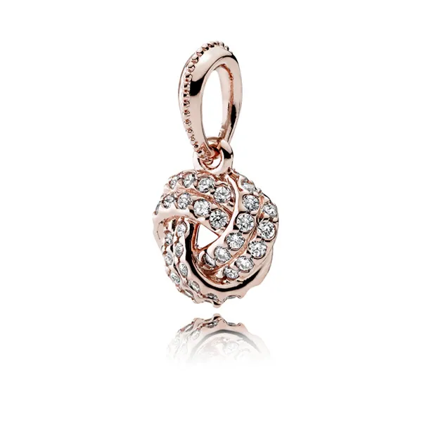 Pandora Κρεμαστό 14Κ ροζ χρυσό επιμεταλλωμένο 380385CZ