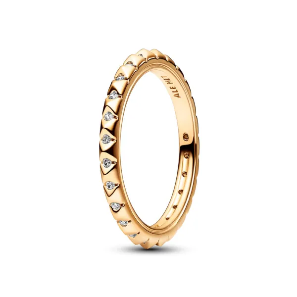 Pandora ME Δαχτυλίδι Χρυσό με ζιρκόν 162800C01