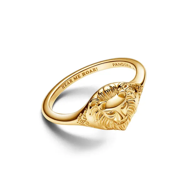 Pandora Δαχτυλίδι επίχρυσο με σχέδιο 163139C00