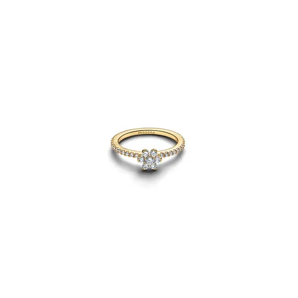 Pandora Δαχτυλίδι Γυαλιστερό Λουλούδι 164499C01