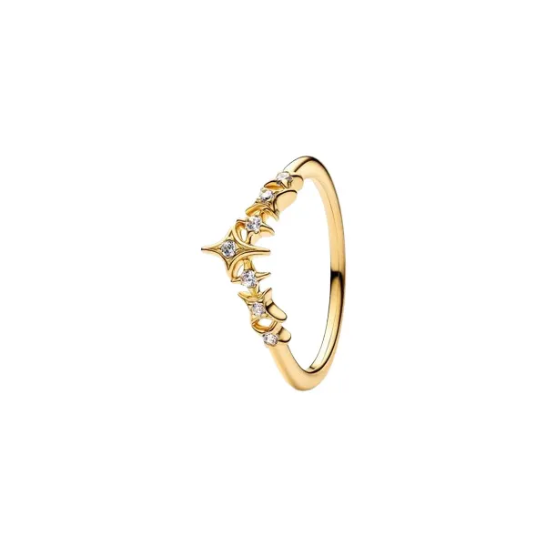 Pandora Δαχτυλίδι Τιάρα με Αστέρια 164946C01