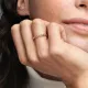 Pandora Δαχτυλίδι 14k Με Καρδιές 180177