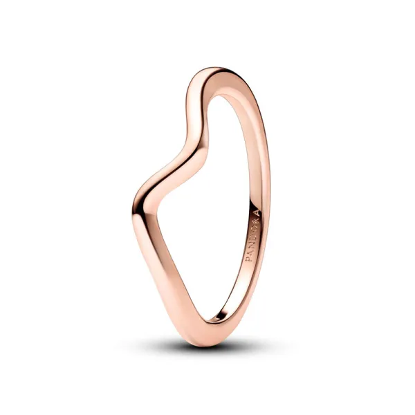 Pandora Γυαλιστερό Κυματιστό Δαχτυλίδι 183095C00