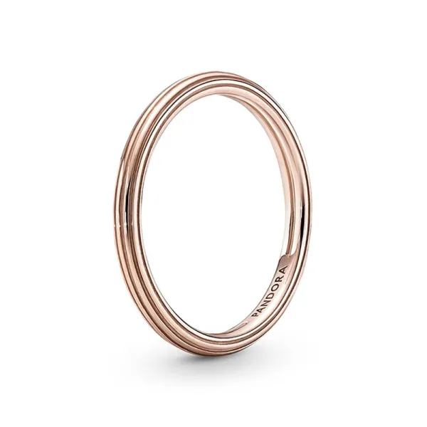 PANDORA Δαχτυλίδι Ροζ-Χρυσό 189591C00