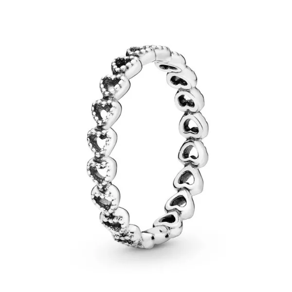 Pandora Δαχτυλίδι με Καρδιές 190980