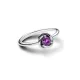 Pandora Δαχτυλίδι με μωβ πέτρα 192993C02