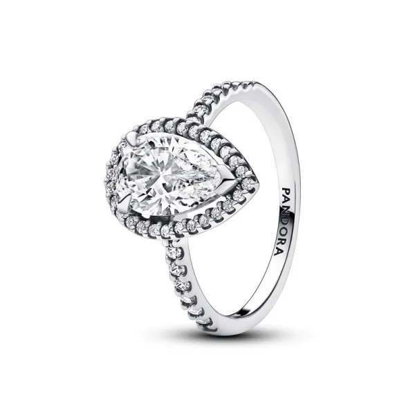 Pandora Αφρώδης δαχτυλίδι Halo Halo 193012C01