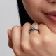 Pandora δαχτυλίδι με μπλε καρδιά 193088C03